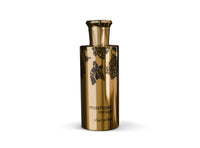 Mashaer Mirage Eau de Parfum bottle with elegant gold design and floral accents.